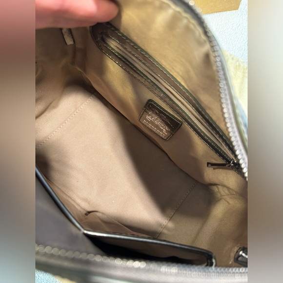 Burberry Beige/Metallic Nova Check PVC Chester Boston Bag used - Picture 10 of 16